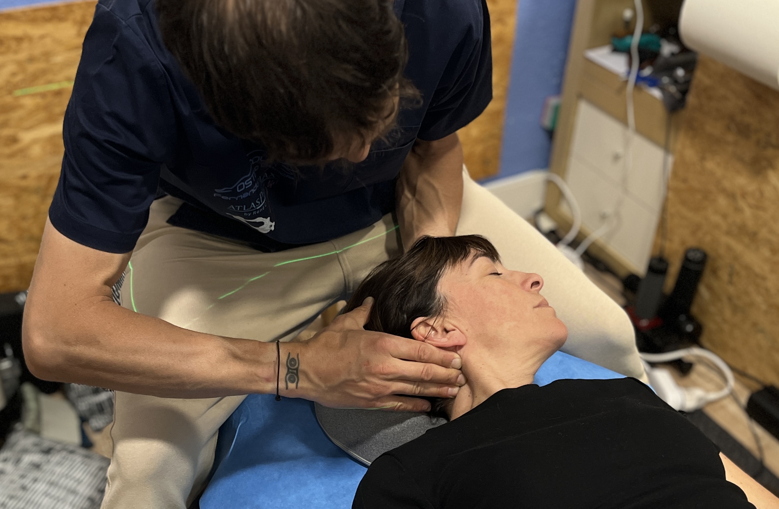 OsteoColm método suizo vértebra cervical